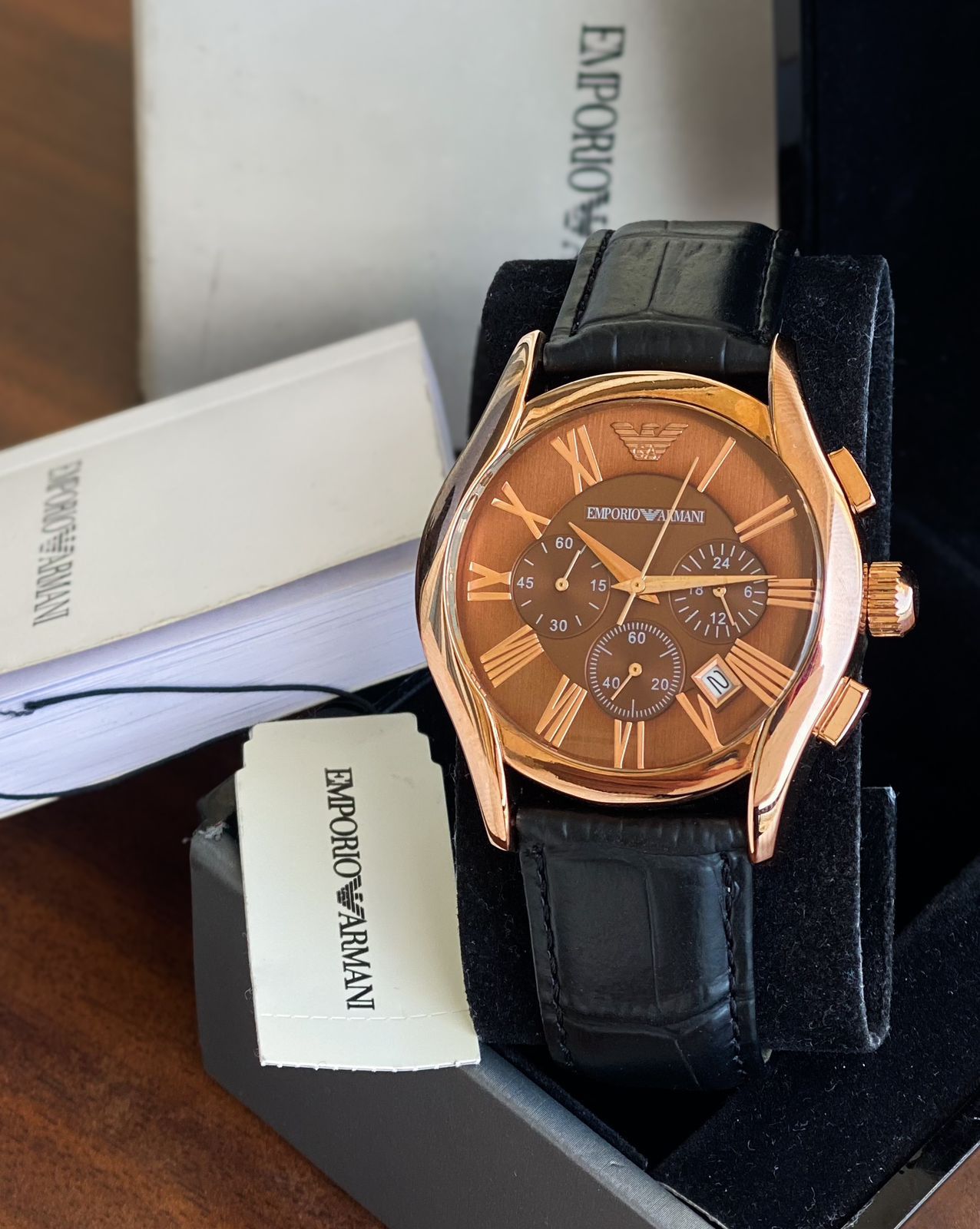 Armani is the Master of Materials for watches